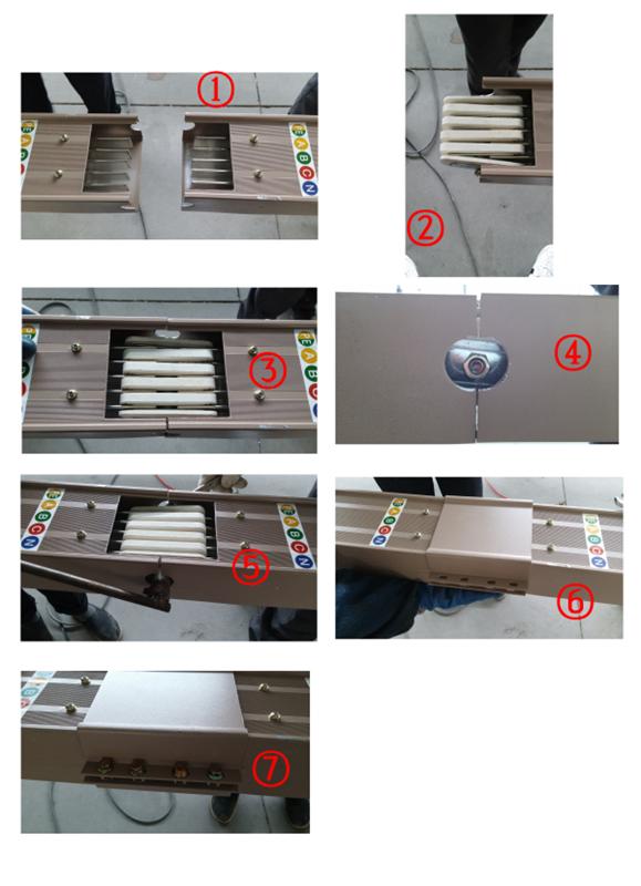 小動(dòng)力母線對接示意圖